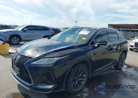 2020 Lexus Rx 350 F Sport Performance z USA, uszkodzony, nr VIN 2T2YZMDA4LC242413